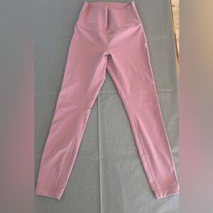 Lululemon Align high rise ribbed pant 25” color Velvet dust